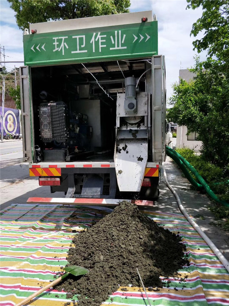 周矶办事处淤泥干湿分离