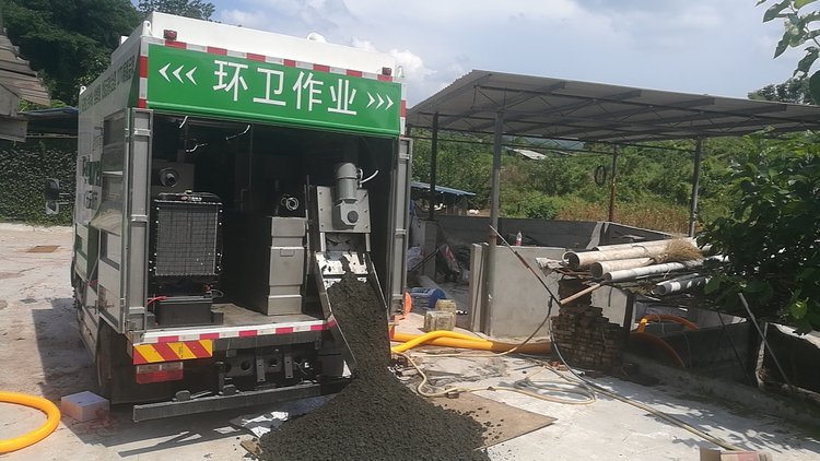 周矶办事处污泥干湿分离技术