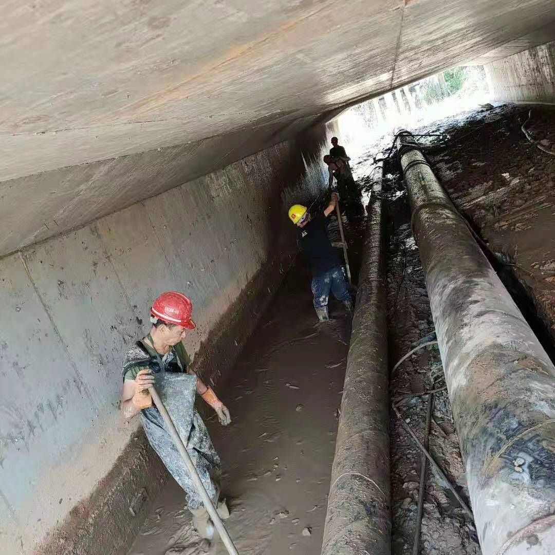 周矶办事处工业管道清淤